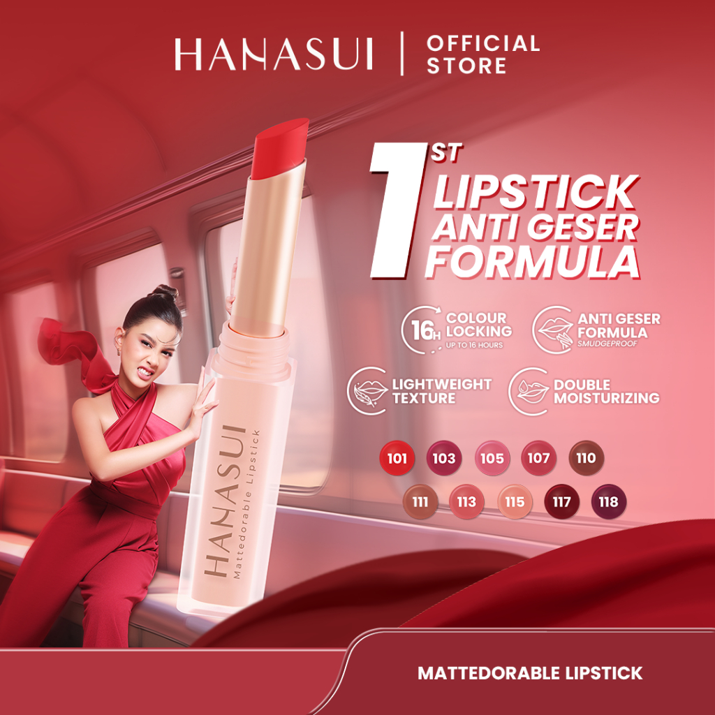 Hanasui Mattedorable Lipstick