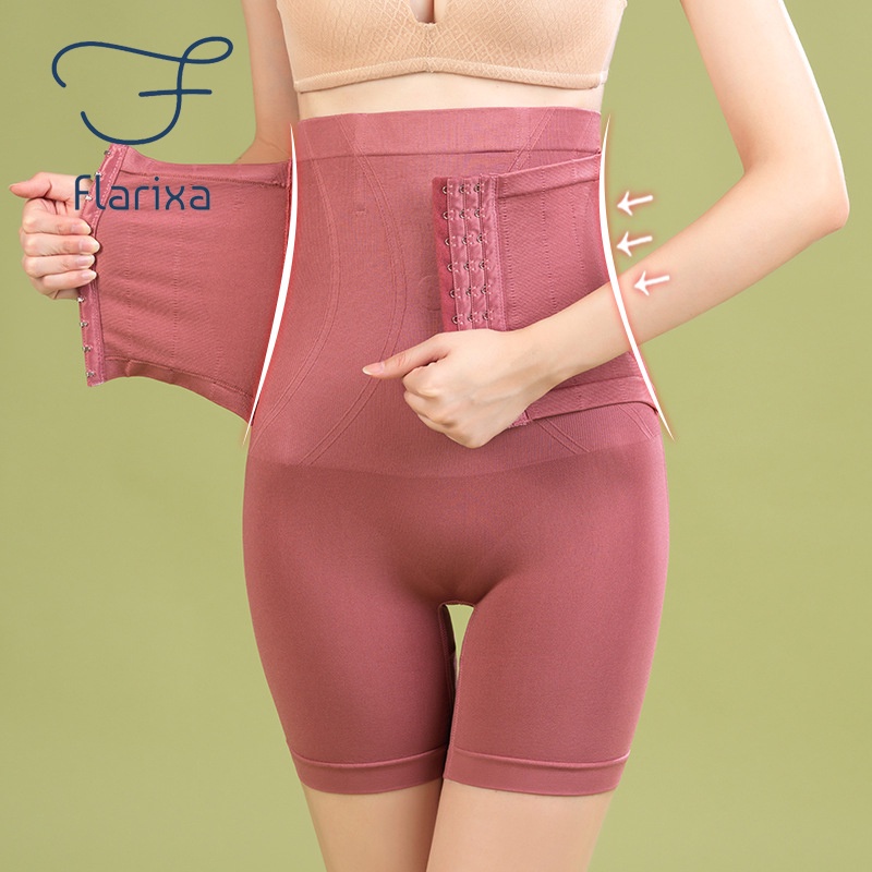 Flarixa Seamless Shapewear High Waist Trainer Women's Corset Tummy Control Panties Body Shaper